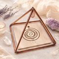 Pirámide de Cobre Plegable para Radiestesia y Radiónica – 23 x 15 cm