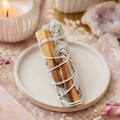 Atadillo de Salvia Blanca con Palo Santo