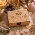 Cofre y Cajita para piedras Metamorfosis