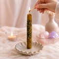 Vela de Miel con Ruda LIMPIEZA ENERGÉTICA Y PROTECCIÓN
