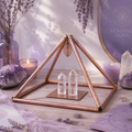 Pirámide de Cobre Plegable para Radiestesia y Radiónica – 23 x 15 cm