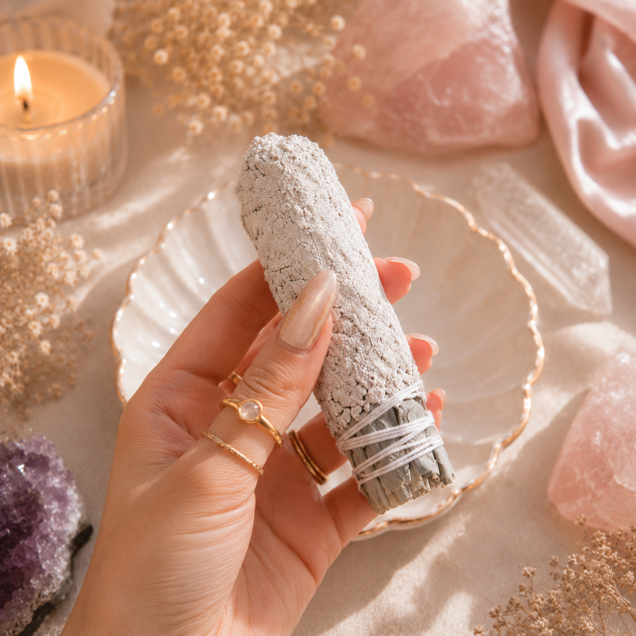 Sahumito Blanco Yagra — Sagrada Madre