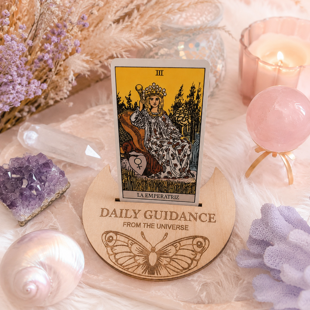 Posa Cartas de Tarot · Guía Diaria del Universo